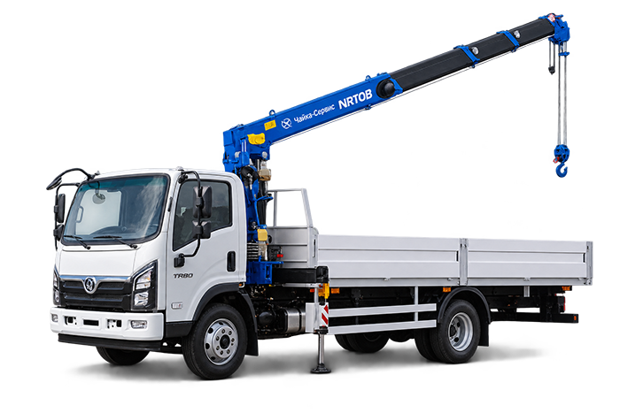Кран-манипулятор Sollers TR80 с КМУ Чайка NR708