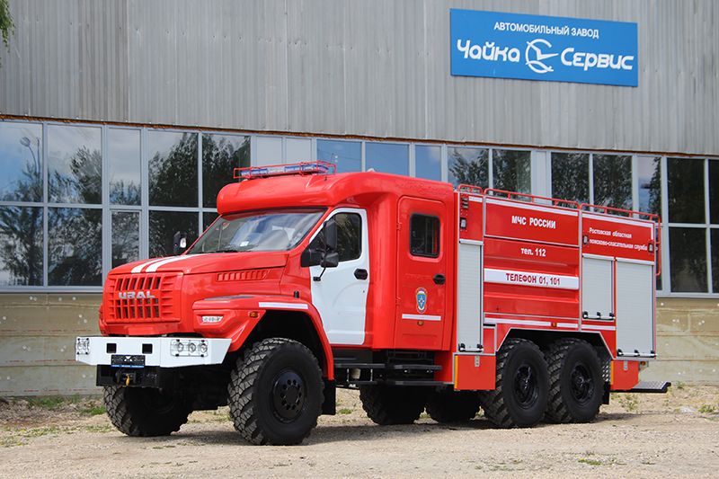 ВИДЕО: Обзор на автомобиль пожарно-спасательный АПС-6,0-40/4 (4320) на базе УРАЛ NEXT