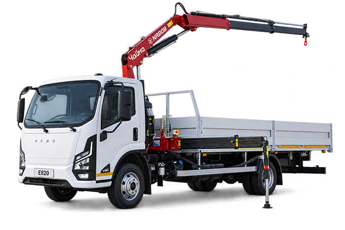 Кран-манипулятор NEMO E820 с КМУ Чайка NR808 2S